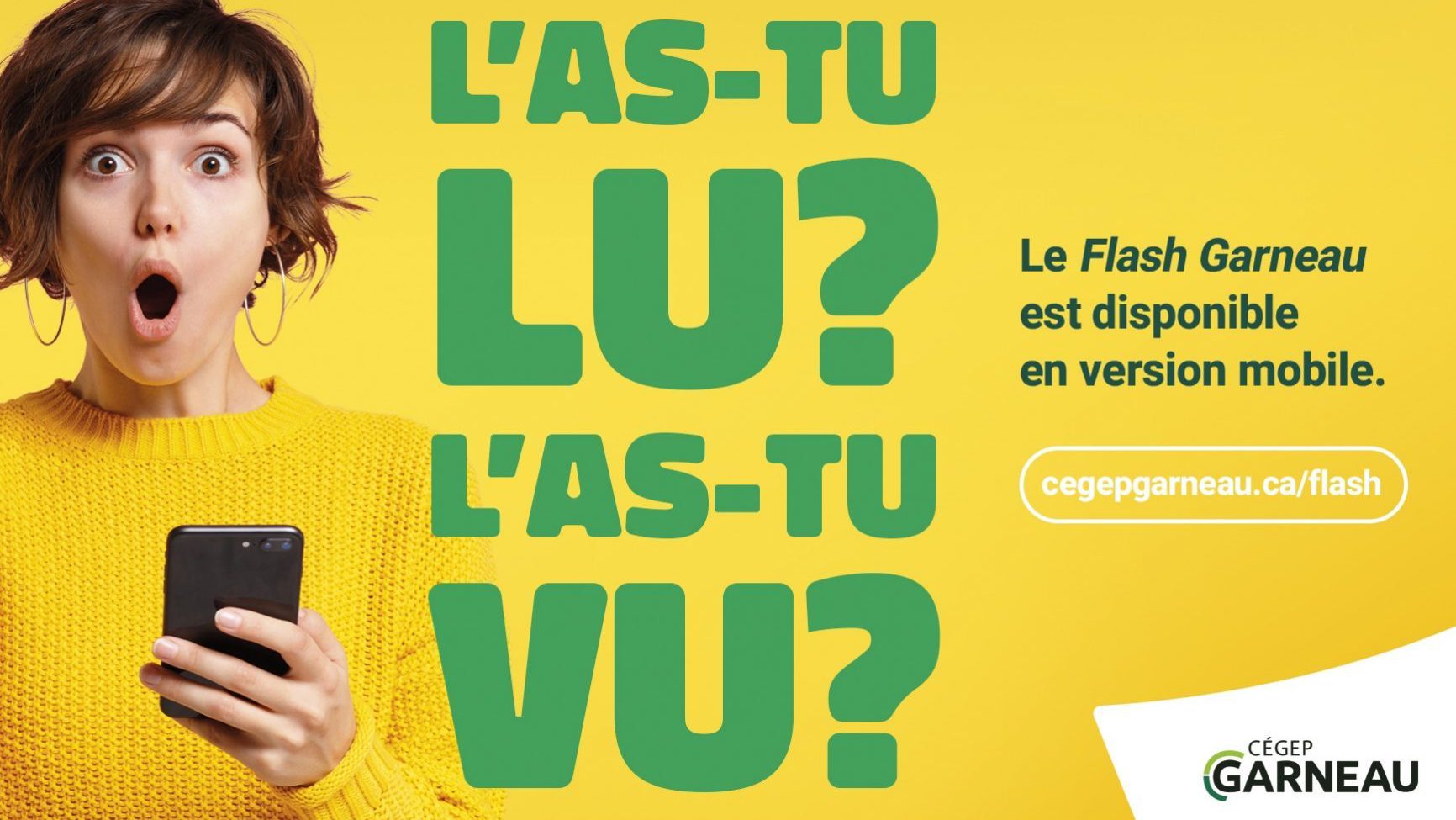 Campagne Pub Flash Garneau 1920x1080 Fille