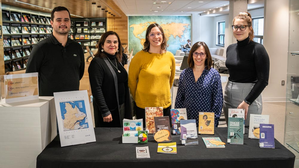 Photo Lancement expo P Peuples Bibiliothèque