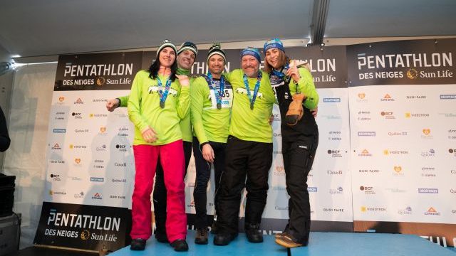 Équipe Personnel Podium Argent pentathlon 2023 WEB