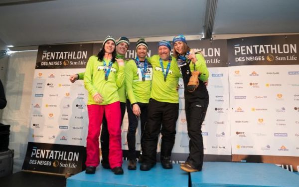 Équipe Personnel Podium Argent pentathlon 2023 WEB