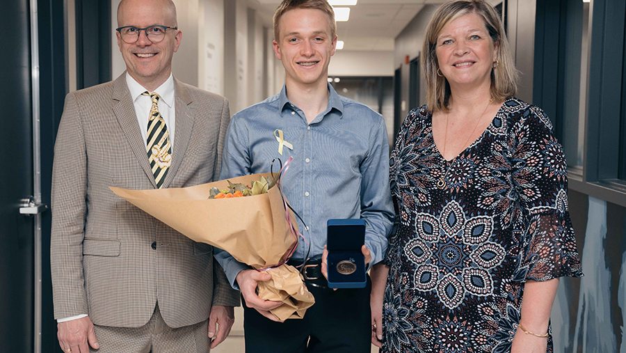 Medaille gouverneur general 2023 Mathis Bartenstein