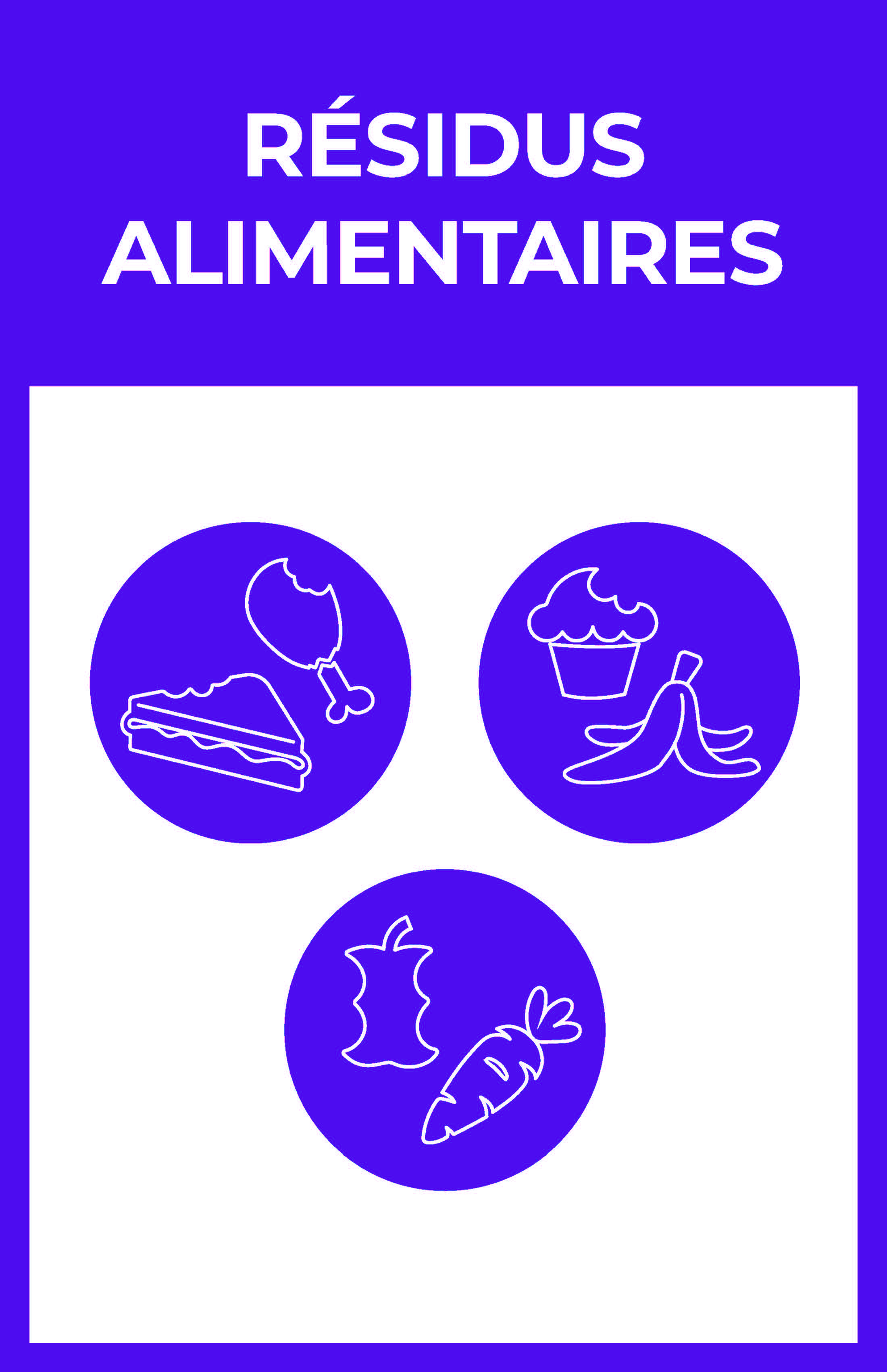 Résidus alimentaires