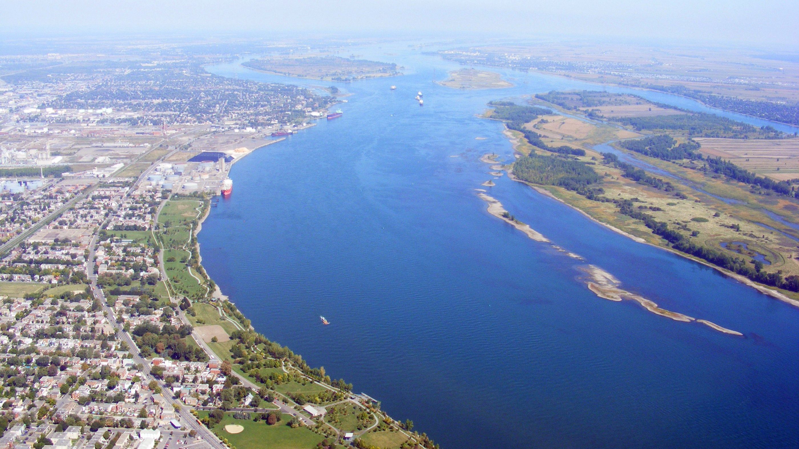 Le fleuve Saint Laurent