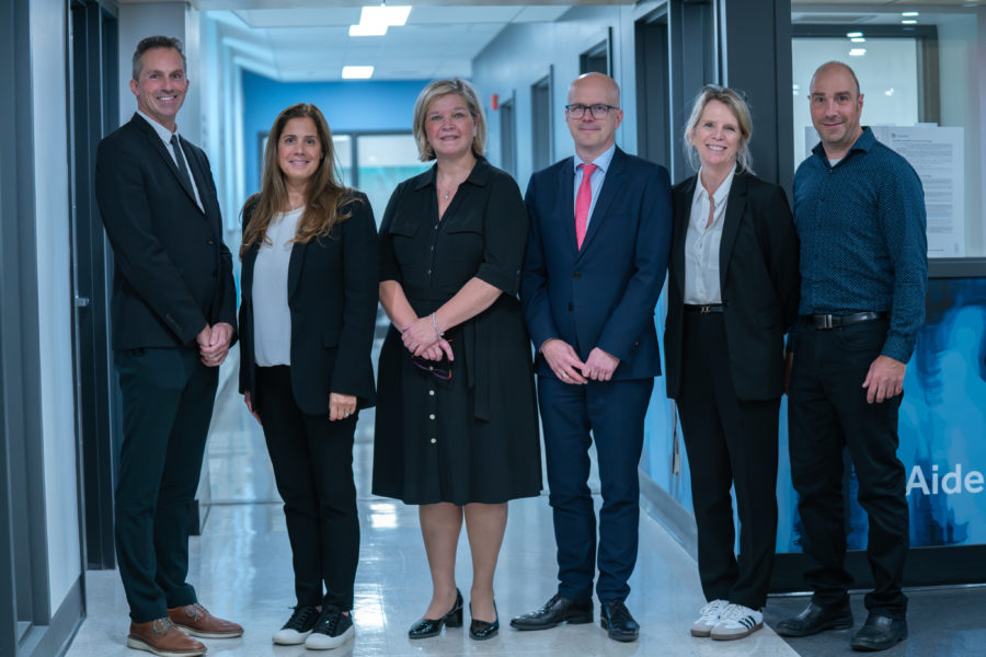 2024 09 26 visite ministre Dery Helene Aubin