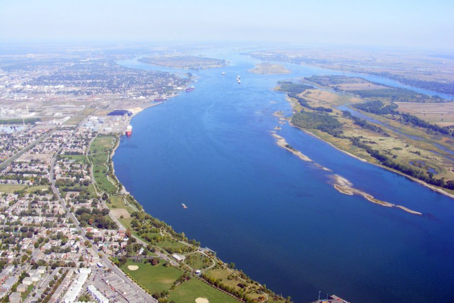 Le fleuve Saint Laurent