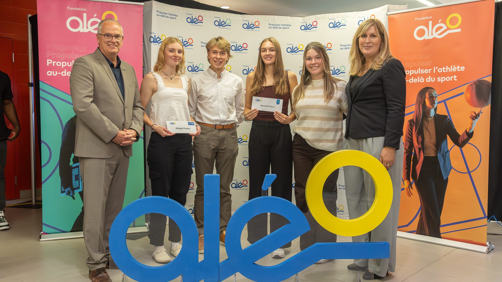 Abigael Fortier Mathis Beaulieu Alycia St Pierre Florence Laroche ATPLA2024