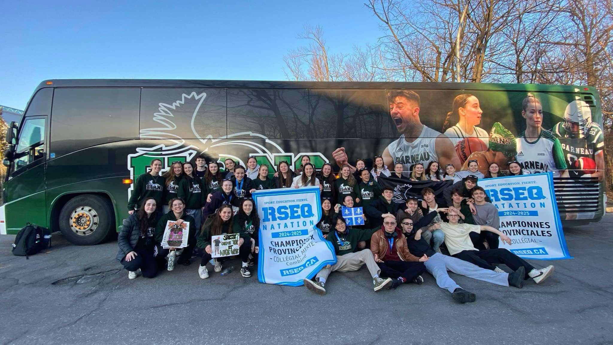 Natation Champions provinciaux