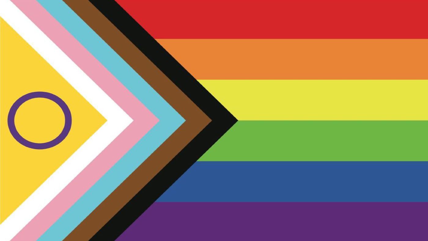 Lgbti flag artwork CMYK print