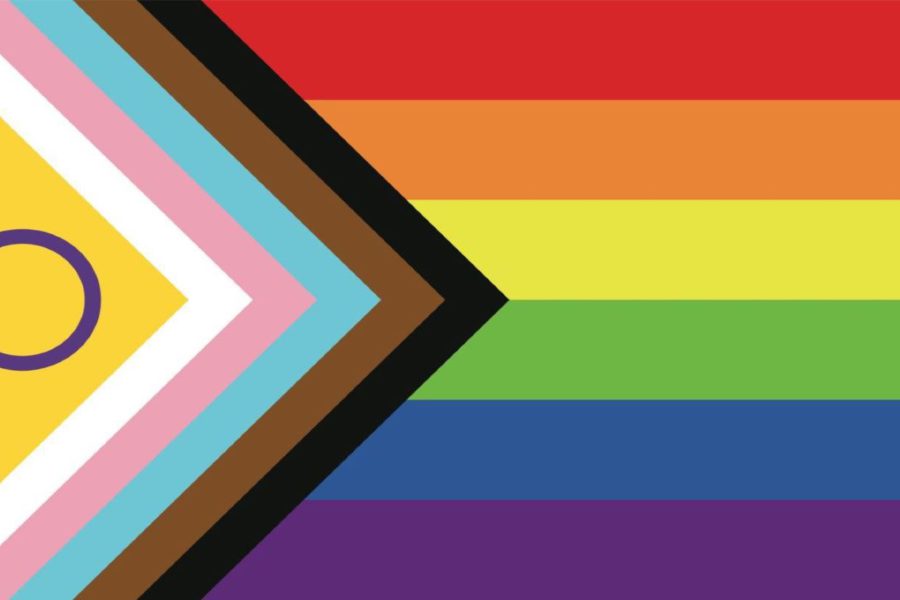 Lgbti flag artwork CMYK print