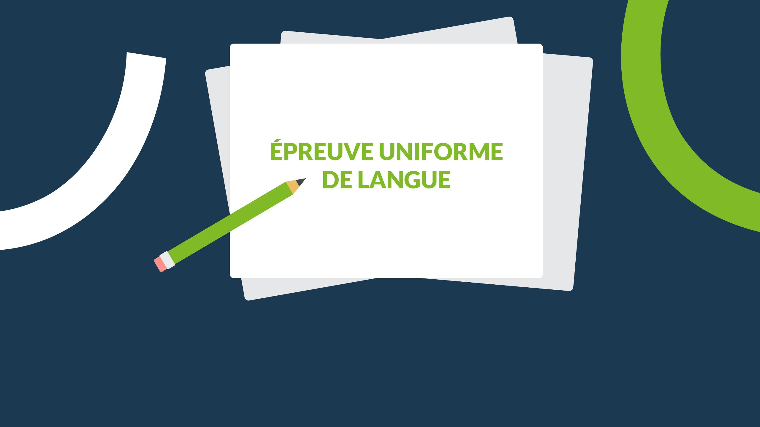 Epreuve uniforme de langue2 Flash Garneau