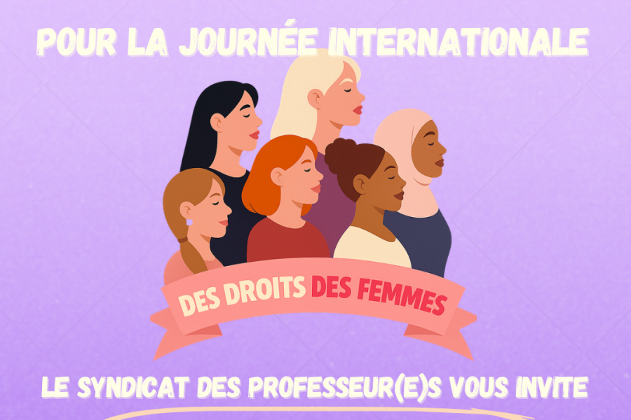 Publication Instagram Journée de la Femme Graphique Moderne Rose Violet 3